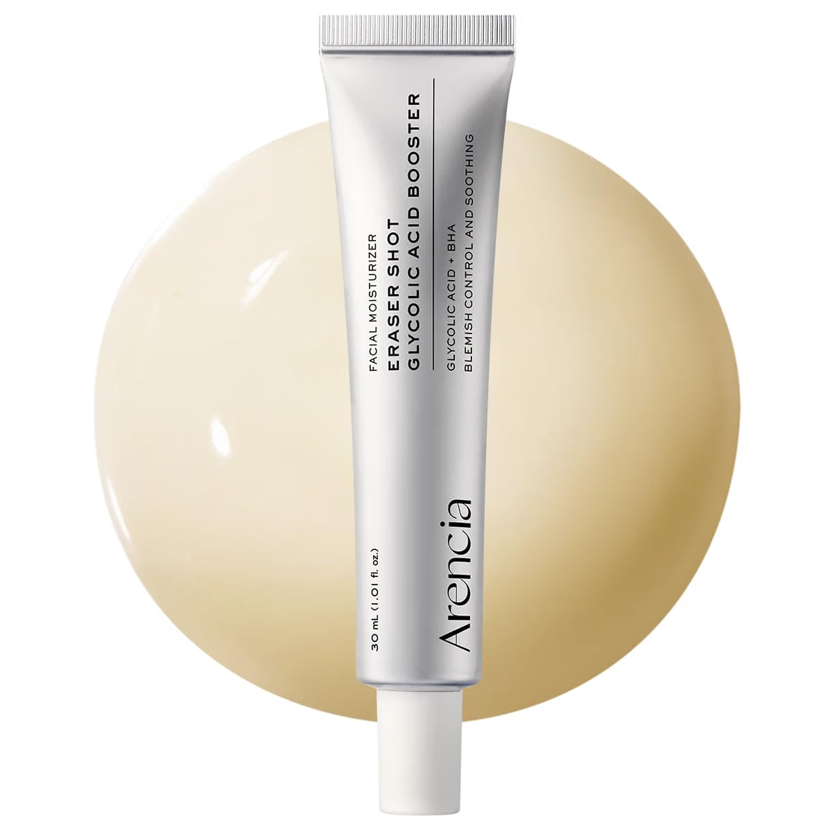 Arencia Eraser Shot Serum Glycolic Acid Booster with AHA BHA, Exfoliating Face Serum for Pore