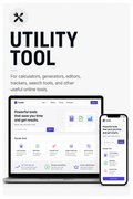 Utility Tool - For calculators, generators, editors, trackers